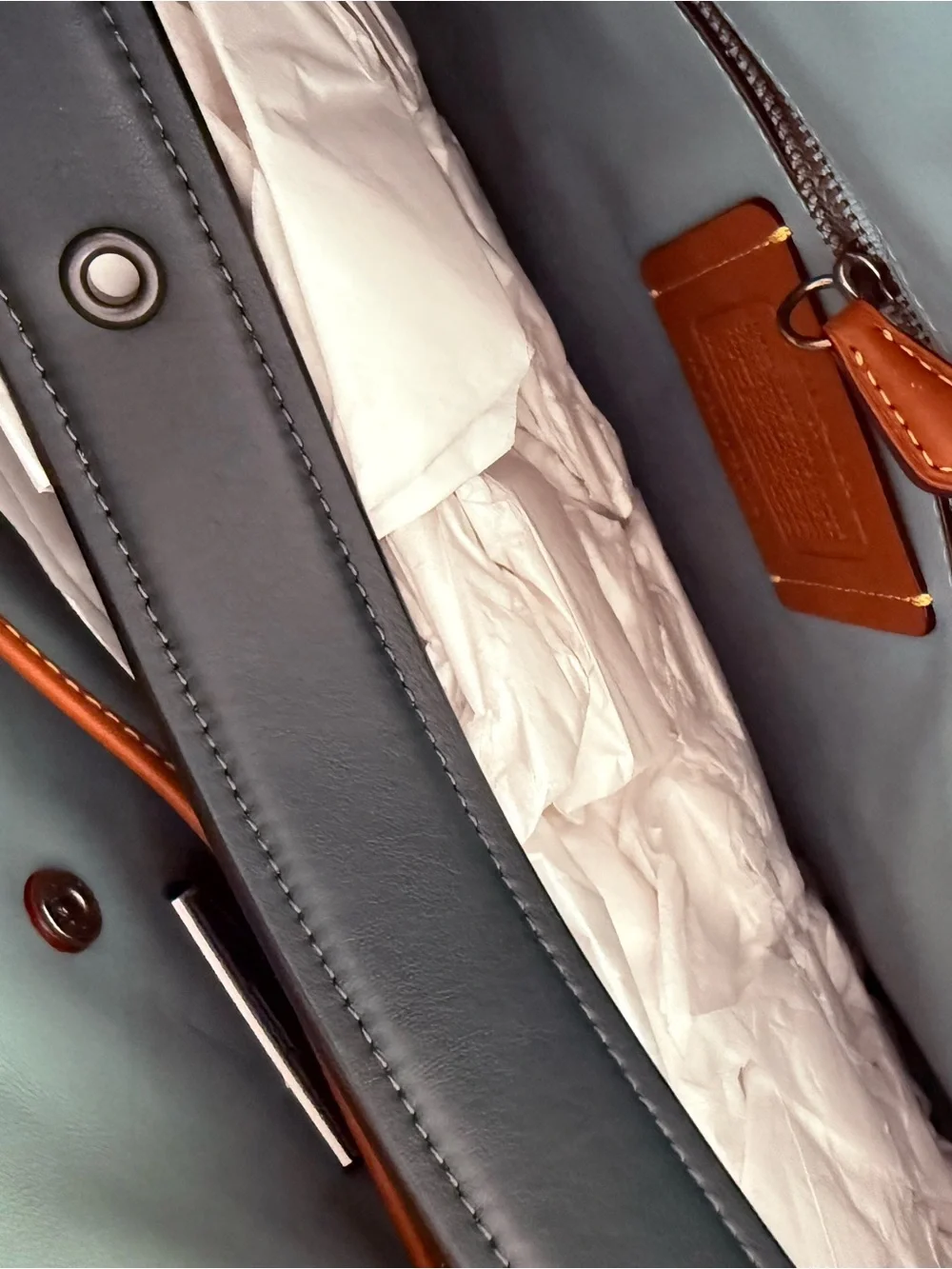 Coach Bedford Leather Hobo Shoulder Bag in Cyprus